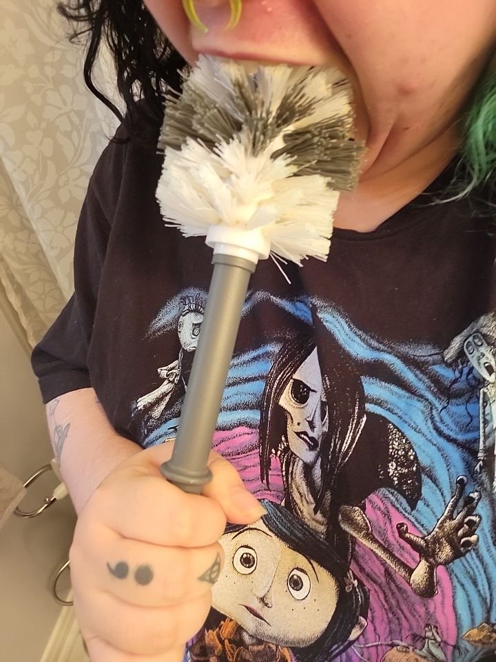 Fat dumb ugly pig fucks and sucks toilet brush and licks toilet. Kik me to be my new pig #3QttuXQD